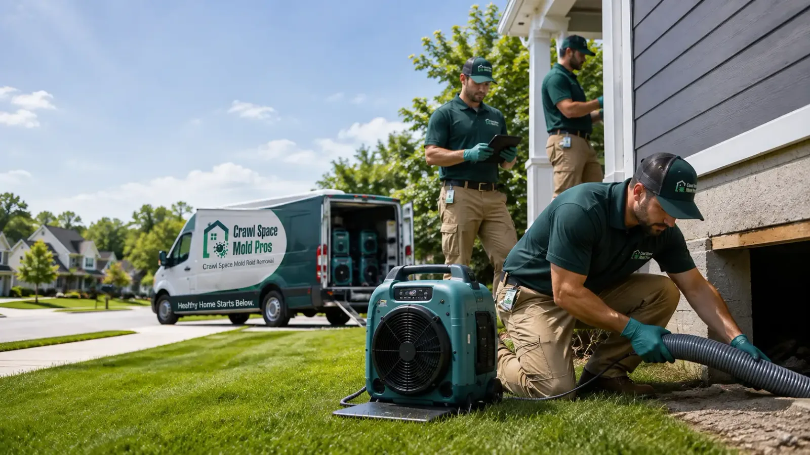 Crawl Space Mold Removal in Haines, OR